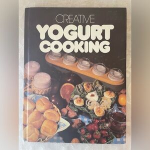 Yogurt cooking 1978 hardcover cookbook